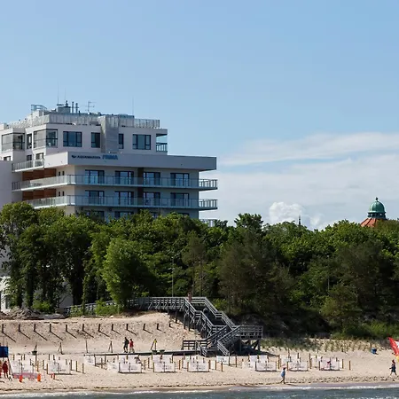 Aquamarina Prima Deluxe Studios With Sea View By Noclegi Renters Miedzyzdroje Exterior photo